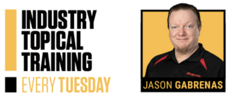 Snap-on schedules online training sessions